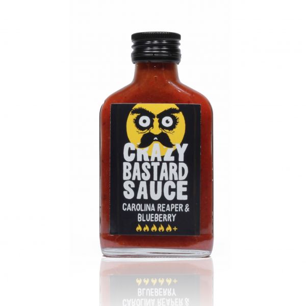 Crazy Bastard Sauce | Carolina Reaper & Blueberry
