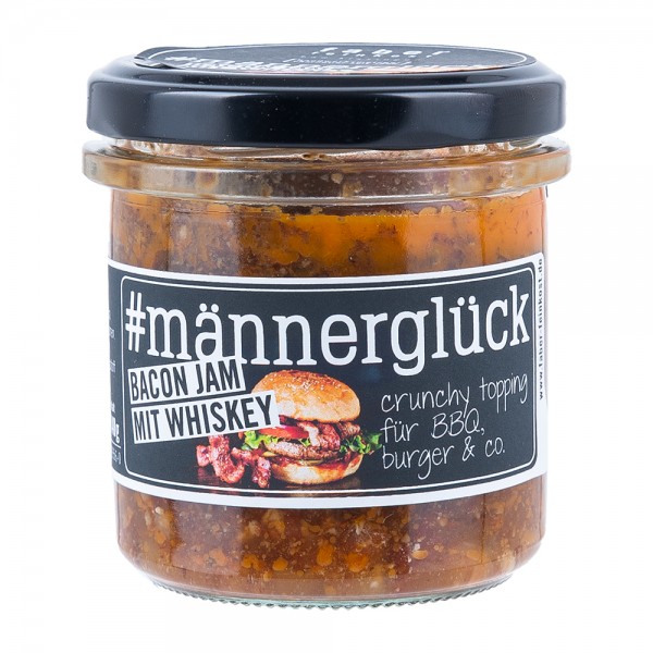 Faber Feinkost | Männerglück | Bacon Jam mit Whisky